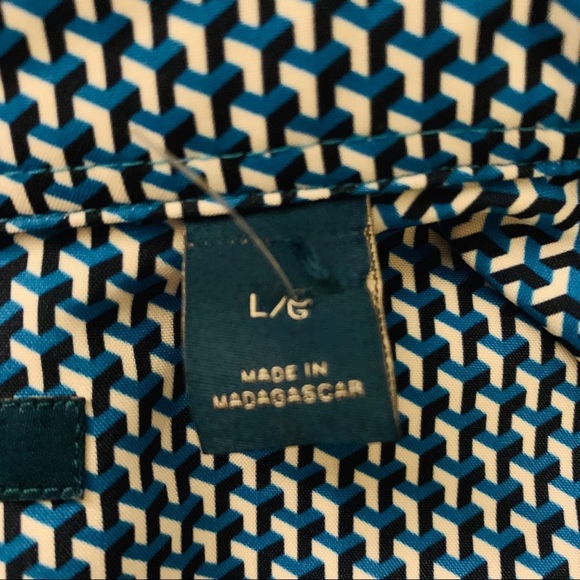 Perry Ellis Portfolio Men’s Slim Fit  Dress Shirt - Picture 6 of 7